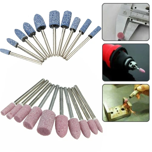 10pcs 1/8" Mini Shank Abrasive Mounted Stone Rotary Polish Grinding Wheel For Power Tool Accessories
10pcs 1/8" Mini Shank Abrasive Mounted Stone Rotary Polish Grinding Wheel For Power Tool Accessories