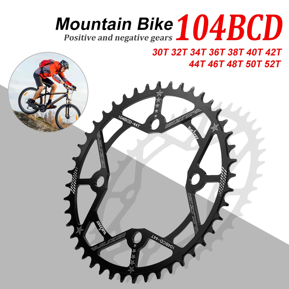 104BCD Bike Chainring Round & Oval Direct Mount Mountain Bike Narrow Wide Single Chain Ring 30 32 34 36 38 40 42 44 46 48 50 52T
104BCD Bike Chainring Round & Oval Direct Mount Mountain Bike Narrow Wide Single Chain Ring 30 32 34 36 38 40 42 44 46 48 50 52T