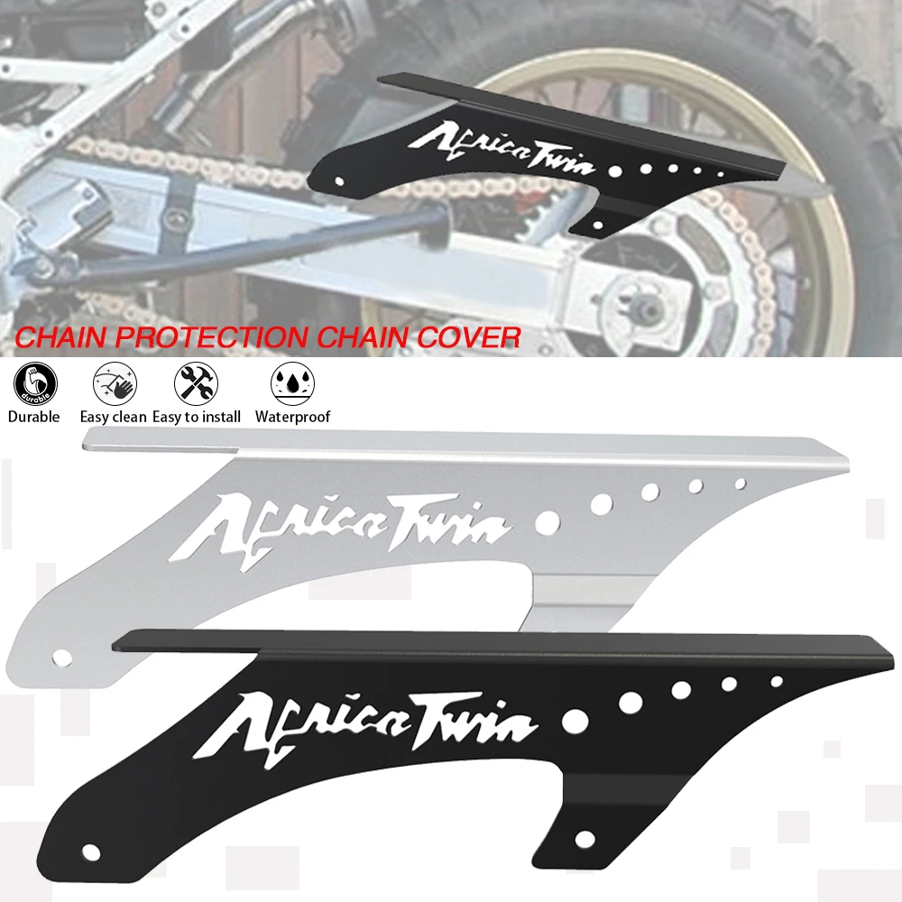 

XRV750 AfricaTwin 1990-2004 XRV 650 750 AFRICA TWIN For Honda XRV650 Africa Twin 1988 1989 Motor Chain Guard Cover Protector
