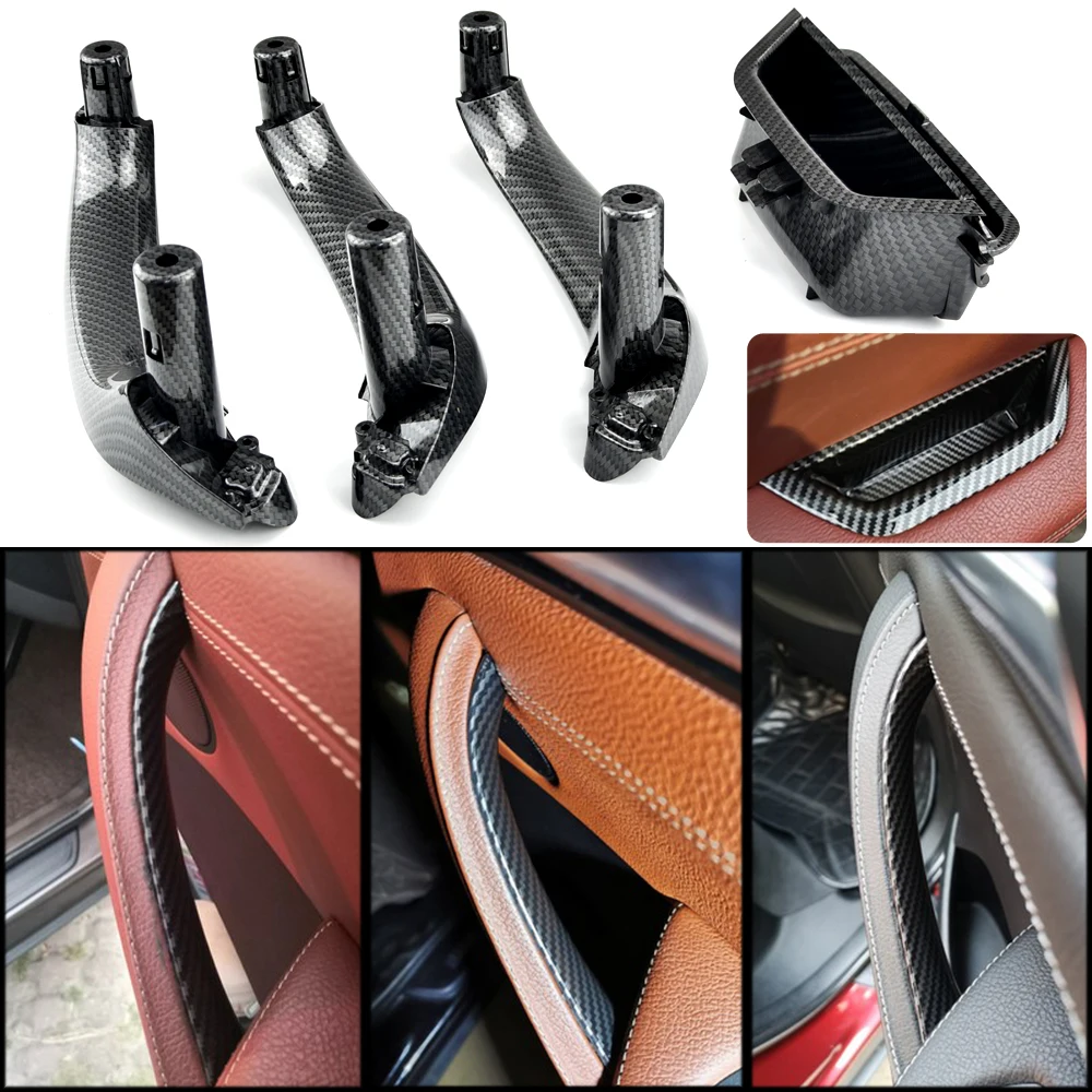 Upgraded LHD RHD 4PCS Set Interior Door Carbon Fiber Pull Handle Armrest Panel Cover For BMW X3 X4 F25 F26 2010-2016
Upgraded LHD RHD 4PCS Set Interior Door Carbon Fiber Pull Handle Armrest Panel Cover For BMW X3 X4 F25 F26 2010-2016