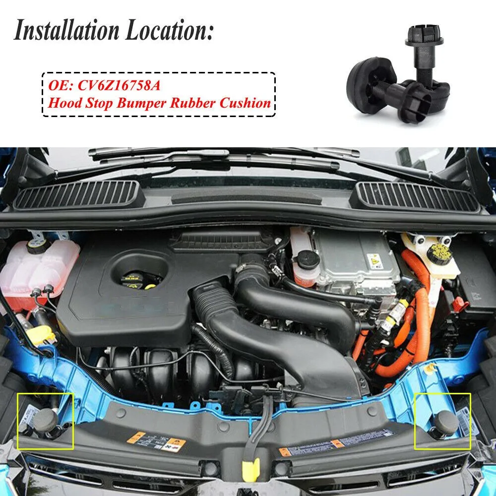 2x For Ford C-Max Edge Focus CV6Z16758A Car Rubber Hood Stop Cushion Bumper High Quality And Durable Engine Cushion
2x For Ford C-Max Edge Focus CV6Z16758A Car Rubber Hood Stop Cushion Bumper High Quality And Durable Engine Cushion