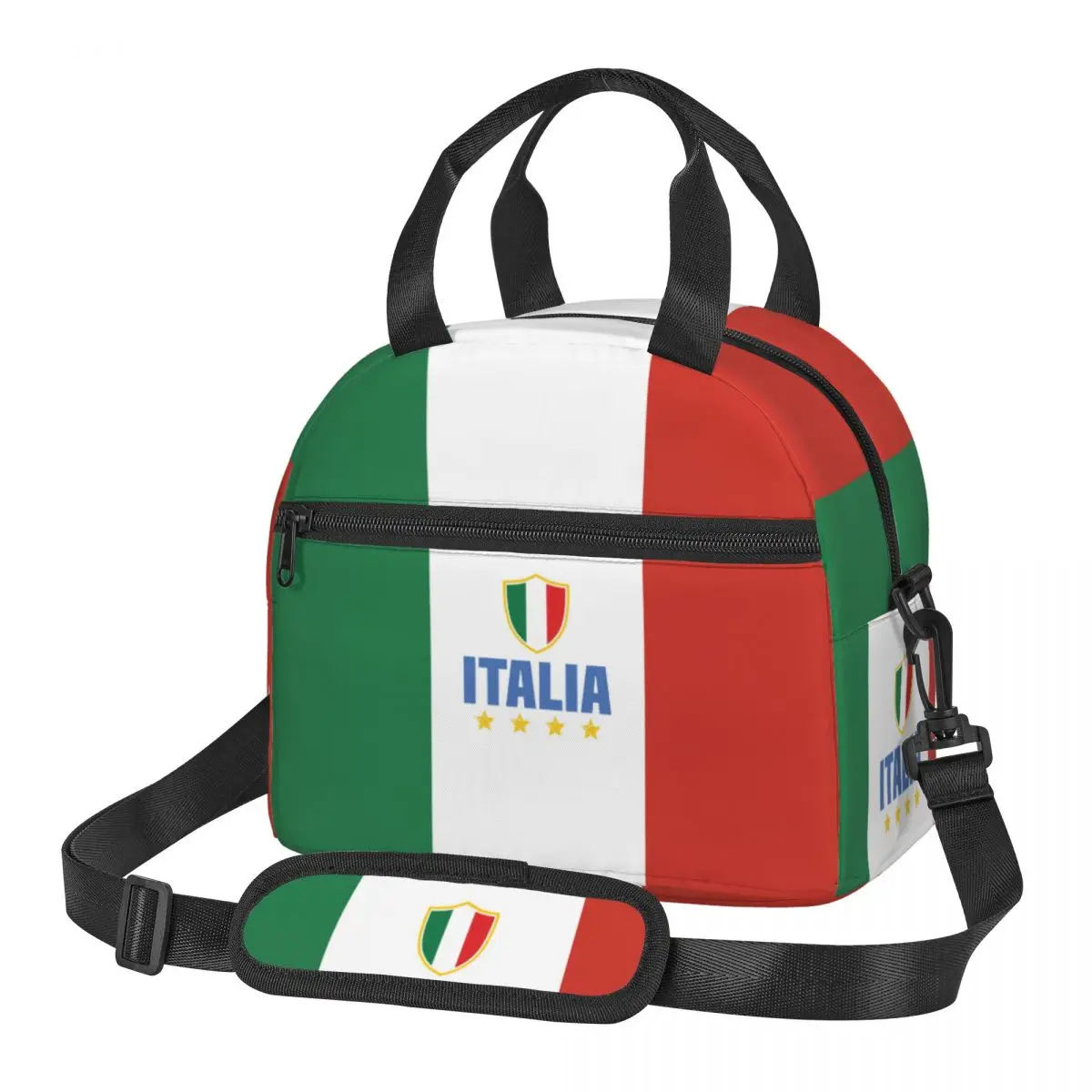 Flag Of Italy Lunch Bag for Women Portable Thermal Insulated Lunch Box Picnic Multifunction Food Tote
Flag Of Italy Lunch Bag for Women Portable Thermal Insulated Lunch Box Picnic Multifunction Food Tote