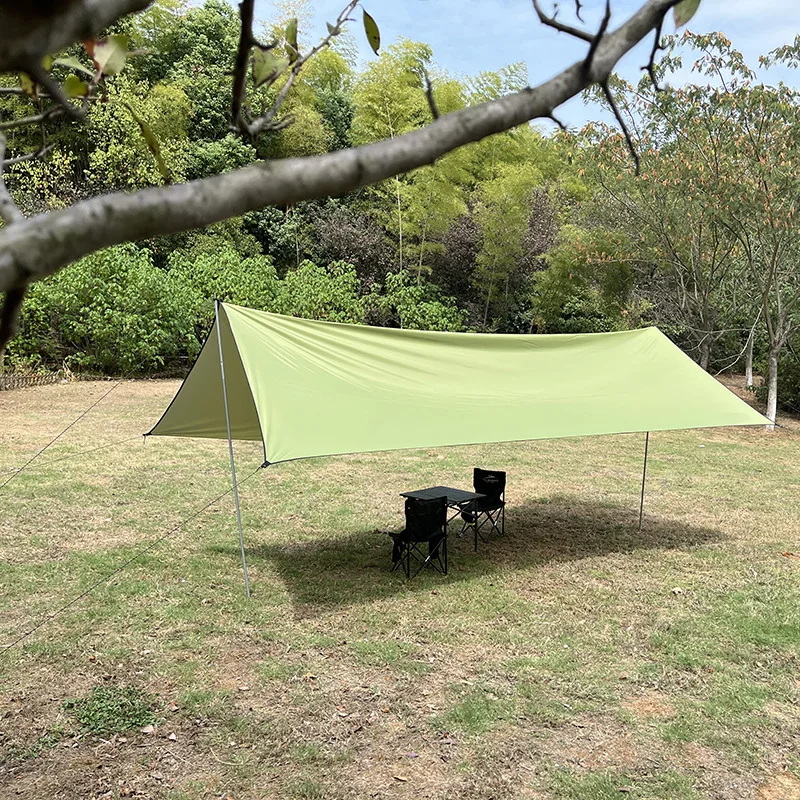 

Outdoor Multi-Purpose Rodless Rope Canopy Rainproof and Sun Protection Beach Pergola Sunshade Tent Lightweight Moisture-Proof Fl