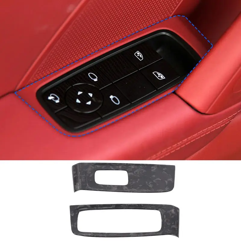 For the 20119-2020 Porsche 911 glass lift frame trim car interior trim accessories real carbon fiber material 2 pieces
For the 20119-2020 Porsche 911 glass lift frame trim car interior trim accessories real carbon fiber material 2 pieces
