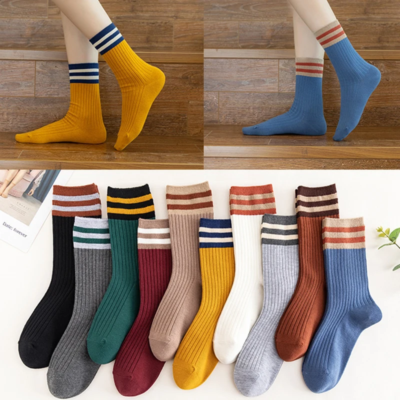 Spring Socks Women Woman Korean Version of The Two Bars Japanese Striped Cotton Tube Pile Socks Ins Tide Socks College Style
Spring Socks Women Woman Korean Version of The Two Bars Japanese Striped Cotton Tube Pile Socks Ins Tide Socks College Style