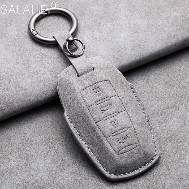 Suede Leather Car Remote Key Case Cover Shell For Great Wall Haval Hover H1 H4 H6 H7 H9 F5 F7 H2S GMW Coupe Keychain Accessories
Suede Leather Car Remote Key Case Cover Shell For Great Wall Haval Hover H1 H4 H6 H7 H9 F5 F7 H2S GMW Coupe Keychain Accessories