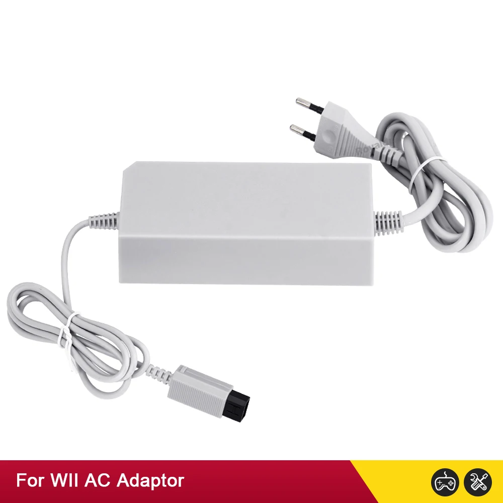 NEW EU US Plug Replacement Wall AC Power Adapter Supply Cord Cable For Wii Console AC Adapter Replacement Charger For WII Host NEW EU US Plug Replacement Wall AC Power Adapter Supply Cord Cable For Wii Console AC Adapter Replacement Charger For WII Host