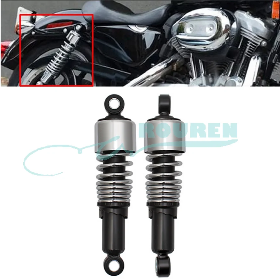 

2 PCS Motorcycle Accessories 267mm Rear Shock Absorbers for Harley Cafe Racer ATV Dirt Pit Electric Bike Scooter Modified Parts