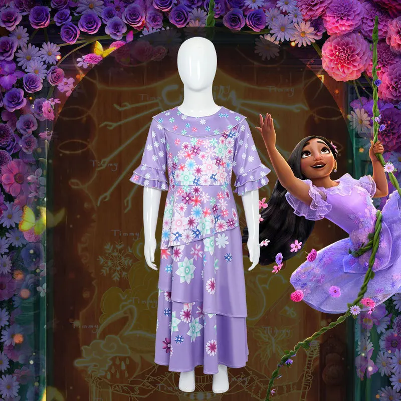 Kids Girls Isabela Madrigal Cosplay Costume Encanto Children's Cos Anime JK Dress for Children
Kids Girls Isabela Madrigal Cosplay Costume Encanto Children's Cos Anime JK Dress for Children