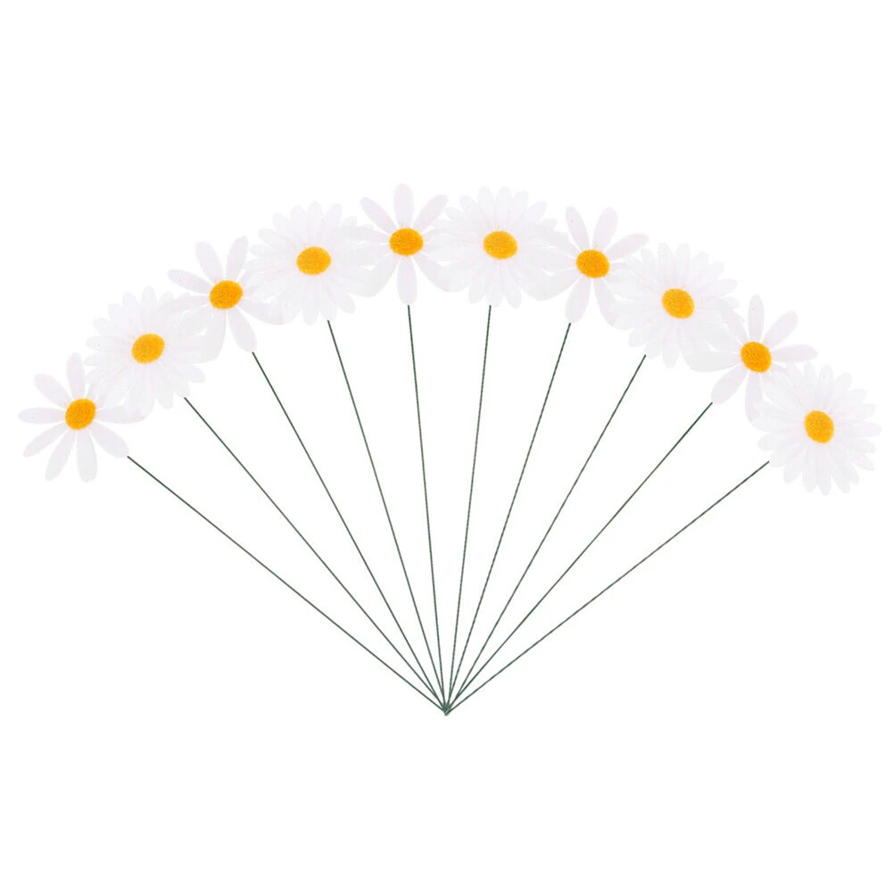 Lawn Patio Decor Set of 10 Fake Daisy Flowers Wear resistant and Practical Add Beauty to Your Outdoor Space
Lawn Patio Decor Set of 10 Fake Daisy Flowers Wear resistant and Practical Add Beauty to Your Outdoor Space