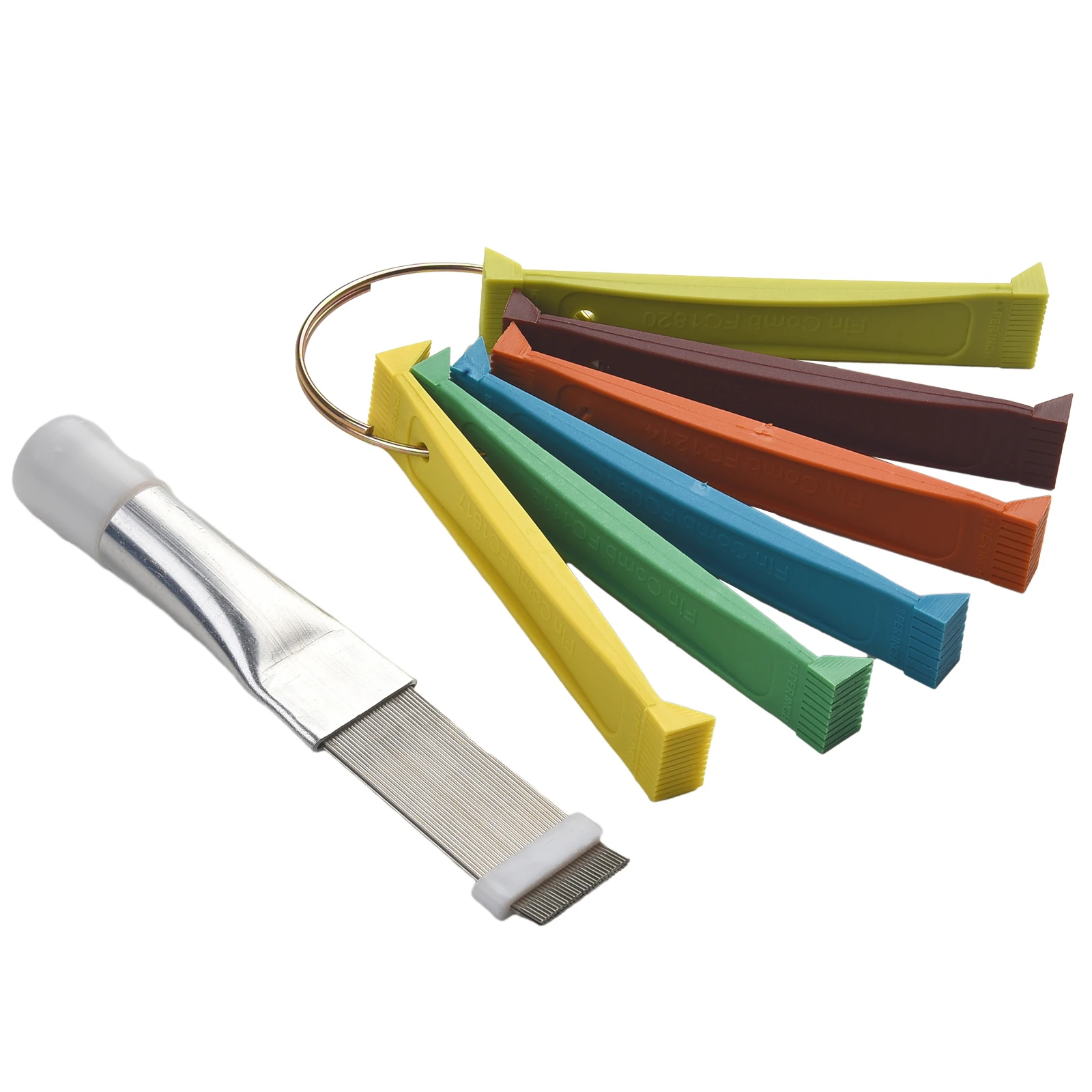 FCR6 Fin Comb Tool Set For Air Conditioner Straighten Evaporator Condenser Brush Condenser Radiator Repair Clean Set
FCR6 Fin Comb Tool Set For Air Conditioner Straighten Evaporator Condenser Brush Condenser Radiator Repair Clean Set
