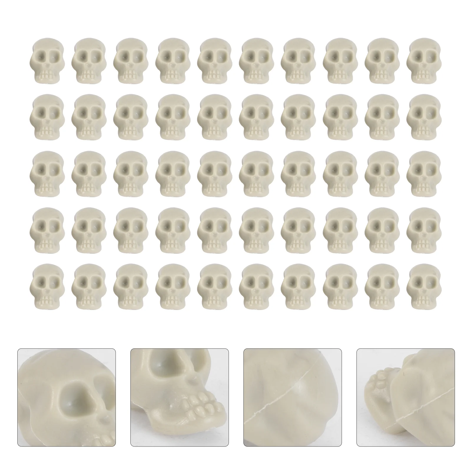 Halloween Skull Props Toy Funny Plastic Skeleton Children Party Favors Tricky Toys Halloween Mini Skull DIY Gift Accessary
Halloween Skull Props Toy Funny Plastic Skeleton Children Party Favors Tricky Toys Halloween Mini Skull DIY Gift Accessary