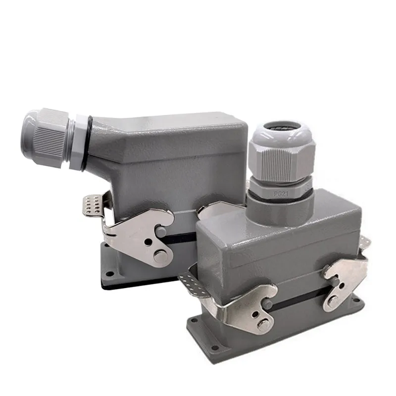 

Heavy Duty Connectors HDC-HSB-006-1/2/3/4 F/M 6pin Screw connection 35A Industrial rectangular Aviation connector plug