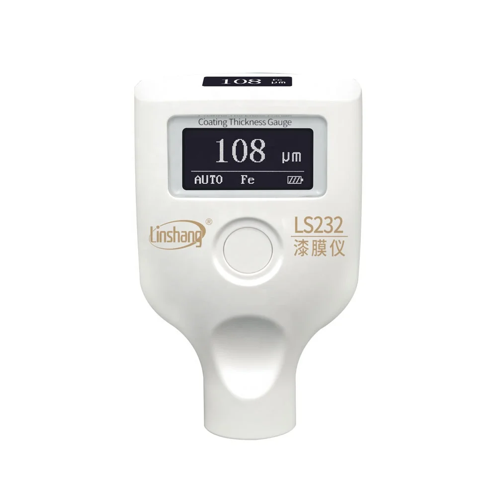 Linshang LS232 Enduring Low Temperature Dual OLED Screen Auto Paint Thickness Meter for Car Paint Film Thickness Measurement
Linshang LS232 Enduring Low Temperature Dual OLED Screen Auto Paint Thickness Meter for Car Paint Film Thickness Measurement