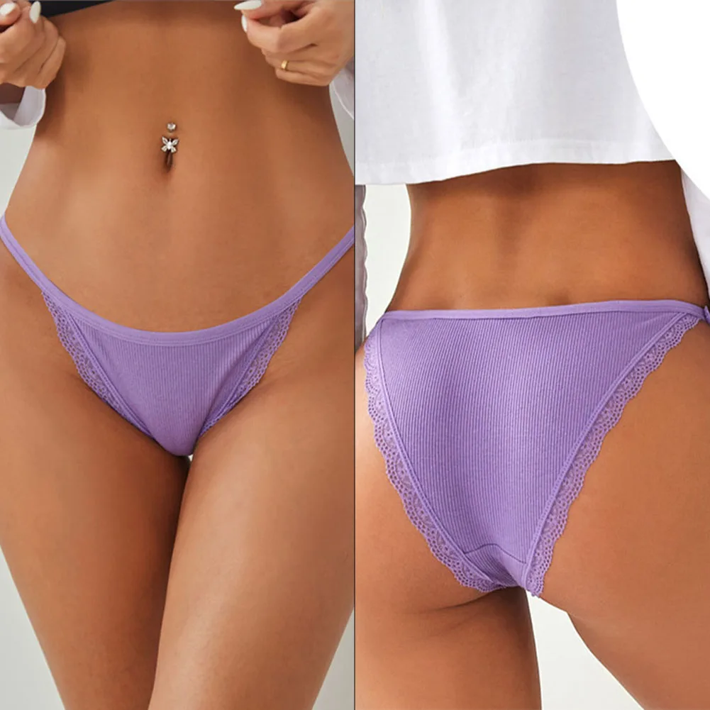 Women Lace Panties Cotton Briefs Sexy Underwear Comfortable Breathable Lingerie Panty T-Back G-string Thongs Female Underpants
Women Lace Panties Cotton Briefs Sexy Underwear Comfortable Breathable Lingerie Panty T-Back G-string Thongs Female Underpants