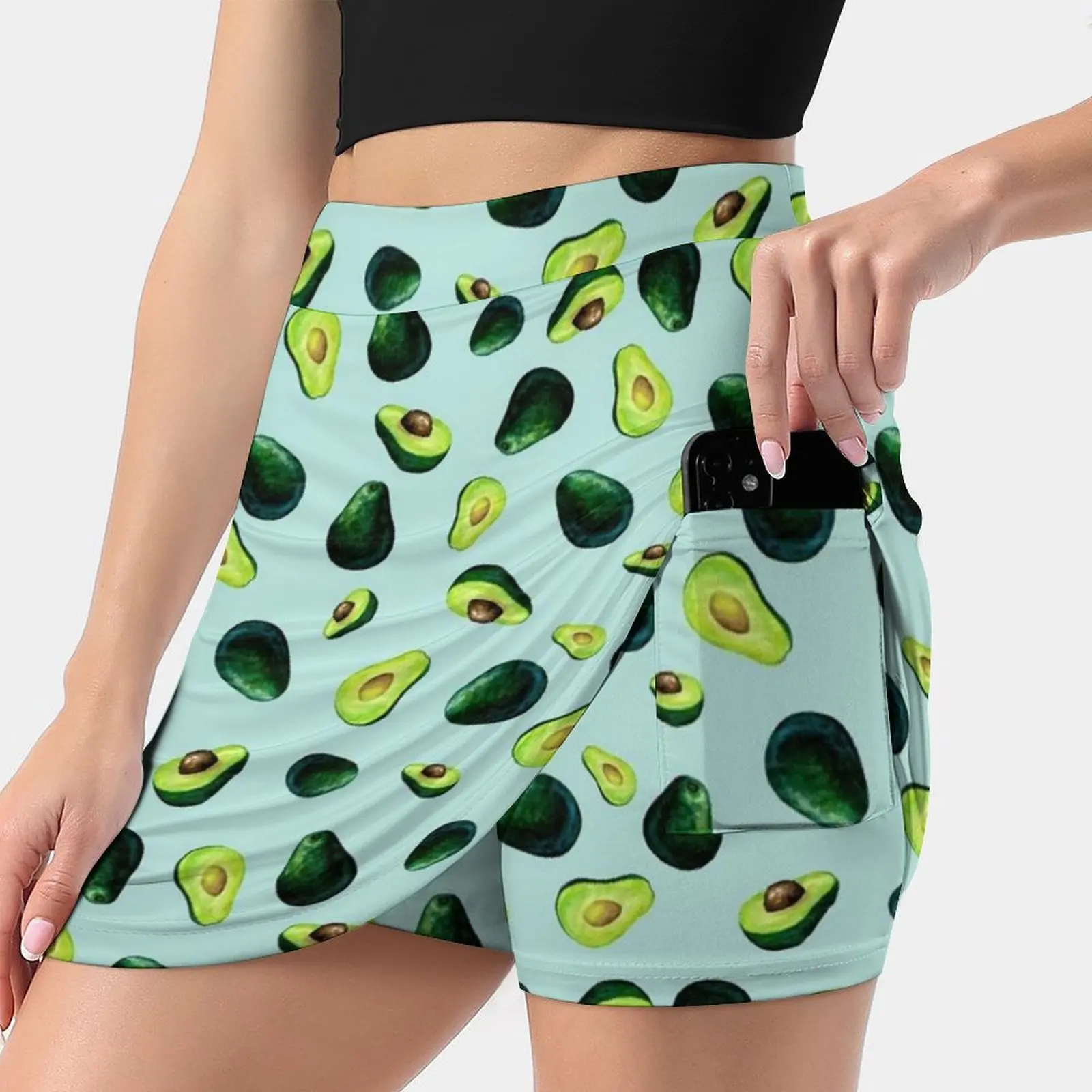 Avocado Pattern Women's skirt Aesthetic skirts New Fashion Short Skirts Pattern Avocado Avocados Plant Pop Green Bright Summer
Avocado Pattern Women's skirt Aesthetic skirts New Fashion Short Skirts Pattern Avocado Avocados Plant Pop Green Bright Summer