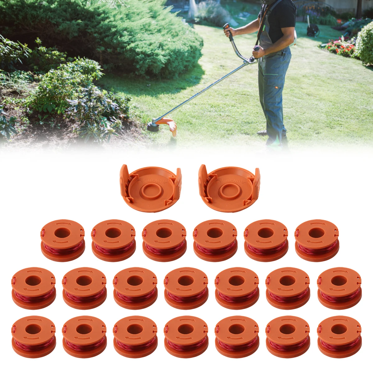 Запасная крышка шнура триммера для Worx WA0010 WG154 WG163 WG180, запчасти для домашнего сада, аксессуары для электроинструмента
Запасная крышка шнура триммера для Worx WA0010 WG154 WG163 WG180, запчасти для домашнего сада, аксессуары для электроинструмента