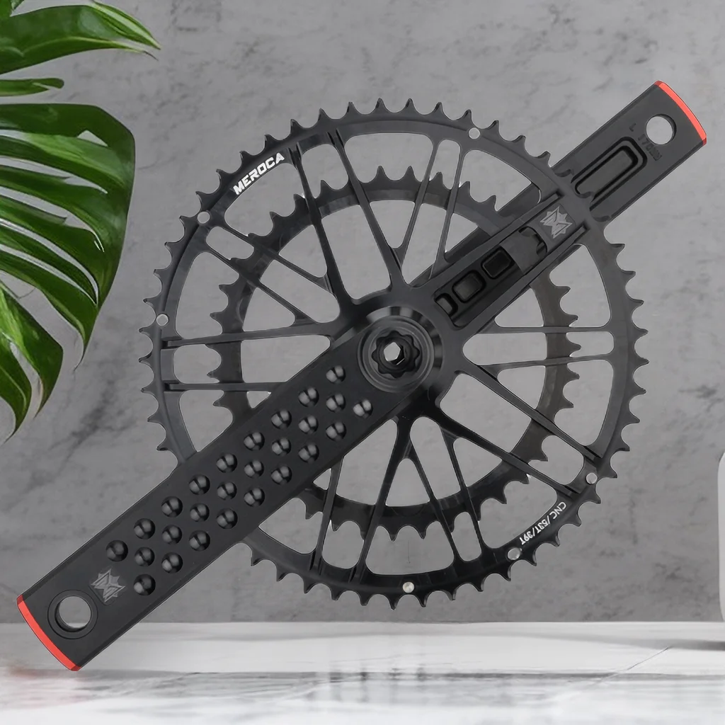 MEROCA Folding Bike Crankset 50-34T Chain Wheel 53-39T Sprocket Triathlon Road Bicycle Crank Arm 170mm MTB Bike Part For Shimano
MEROCA Folding Bike Crankset 50-34T Chain Wheel 53-39T Sprocket Triathlon Road Bicycle Crank Arm 170mm MTB Bike Part For Shimano