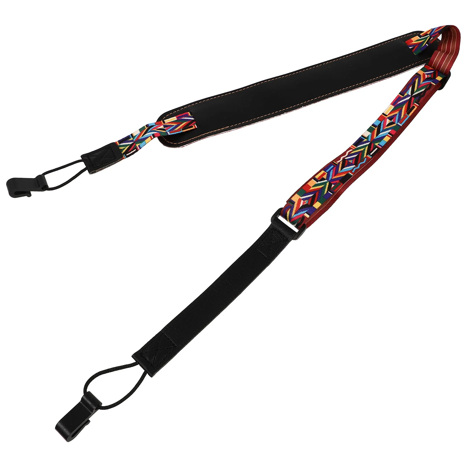 

Ukulele Strap Carrying Cotton Adjustable Lanyard Creative Rope Perforated Portable Guitar