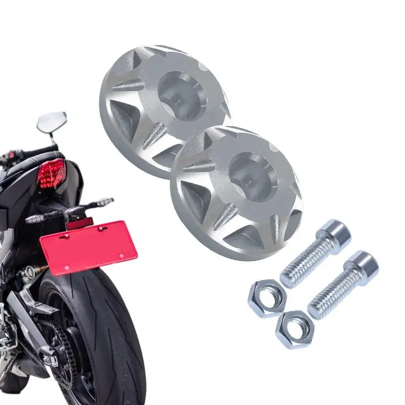 License Plate Screws 2 Pieces License Plate Bolts And Nuts Aluminum Alloy Red Silver For Car Truck Motorcycle SUV Bumper License
License Plate Screws 2 Pieces License Plate Bolts And Nuts Aluminum Alloy Red Silver For Car Truck Motorcycle SUV Bumper License
