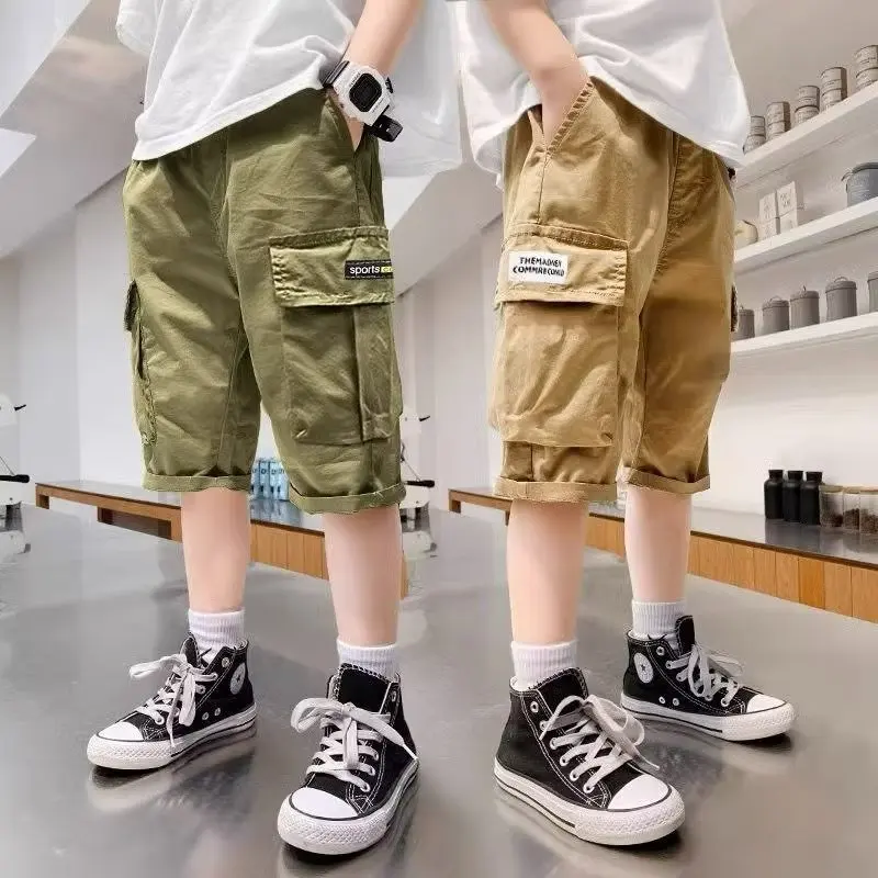 Boys' Shorts, Summer Children's Overalls, Boys' Panties, Casual Middle And Large Children's Panties, Black
Boys' Shorts, Summer Children's Overalls, Boys' Panties, Casual Middle And Large Children's Panties, Black