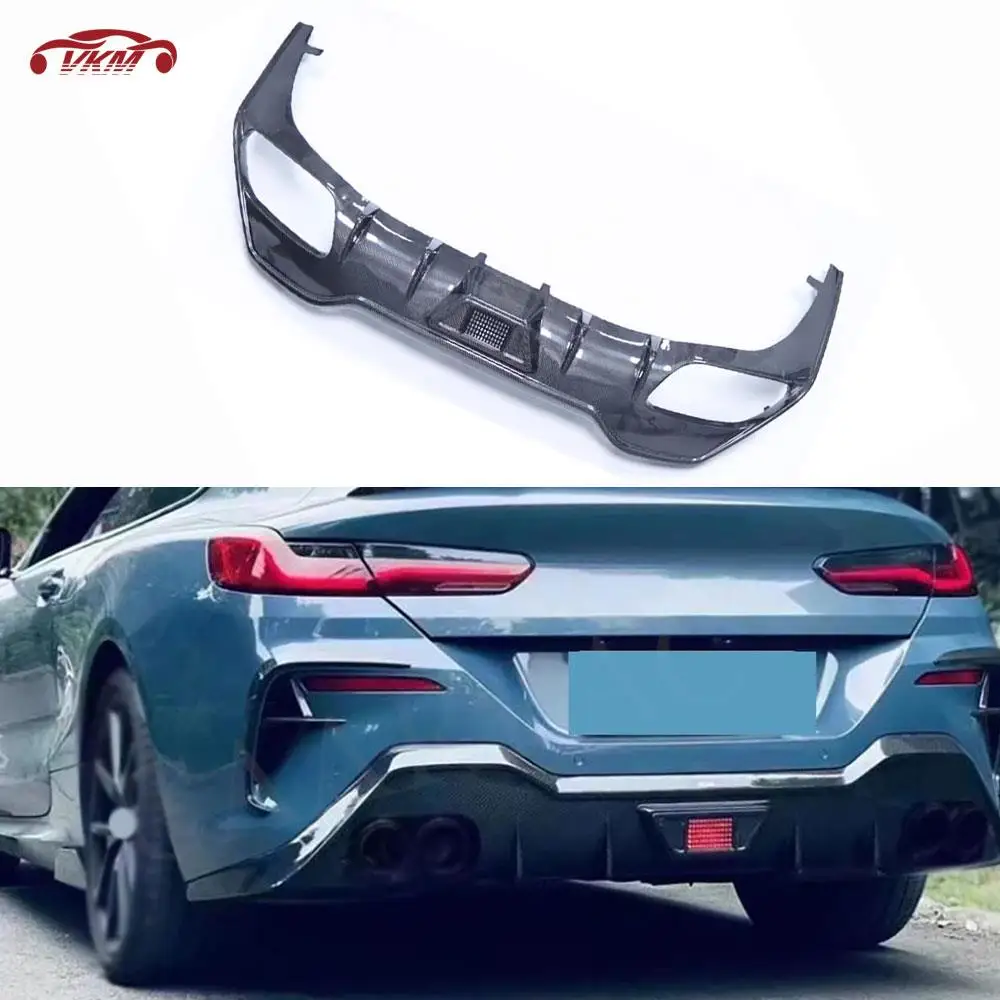 for BMW 8 Series G14 G15 Coupe 2019-2022 Carbon Fiber Car Rear Bumper Diffuser Lip Spoiler Bodykits Replacement Part
for BMW 8 Series G14 G15 Coupe 2019-2022 Carbon Fiber Car Rear Bumper Diffuser Lip Spoiler Bodykits Replacement Part