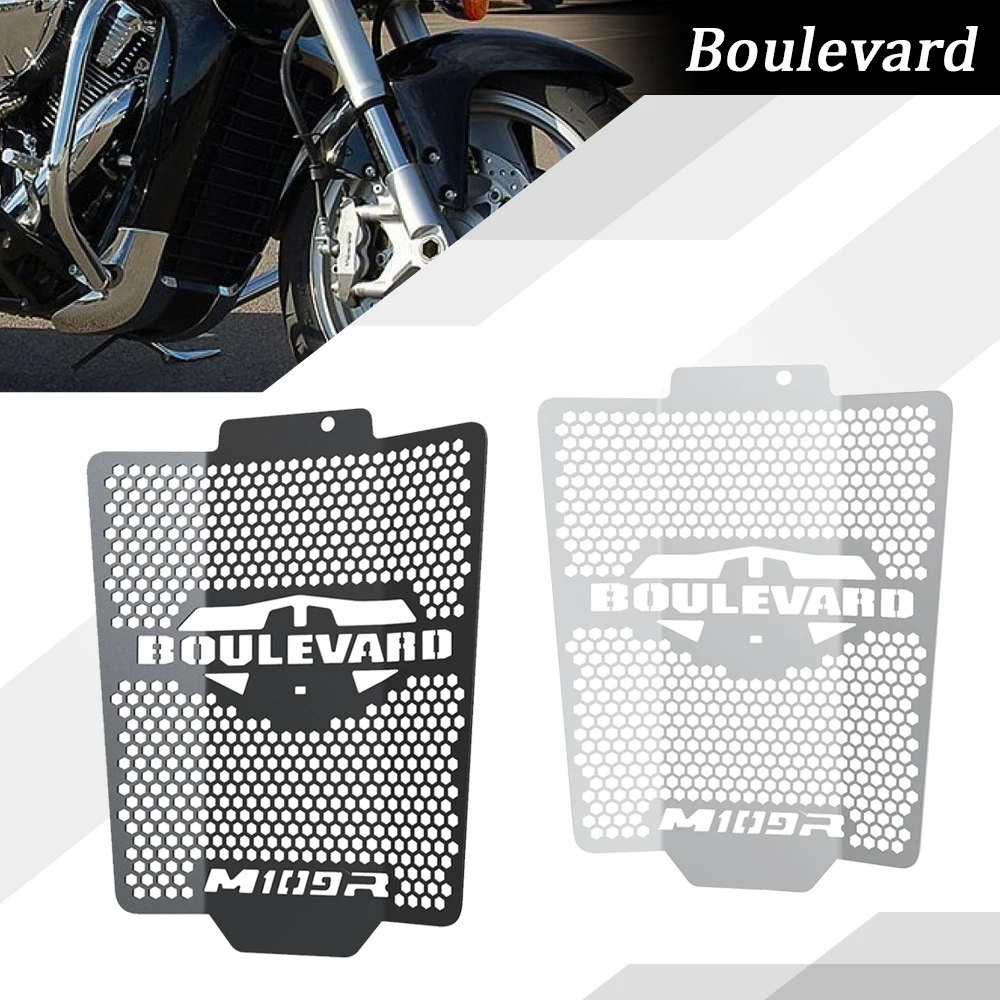 

Motorcycle Radiator Grille Cover Guard Protection Protetor For Suzuki Boulevard M109R Intruder M1800R VZR 1800 2006-2024 2023