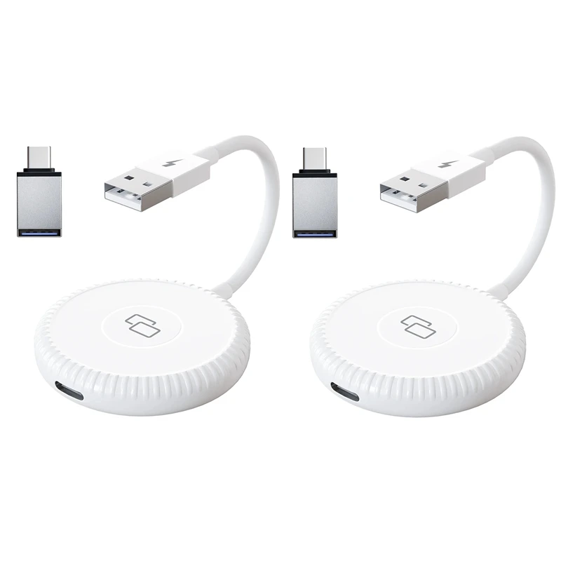 2PCS Wired Carplay Mirror Adapter For Apple Carplay Mirror Dongle With PD For Converting Video To Car Display, Easy To Use
2PCS Wired Carplay Mirror Adapter For Apple Carplay Mirror Dongle With PD For Converting Video To Car Display, Easy To Use