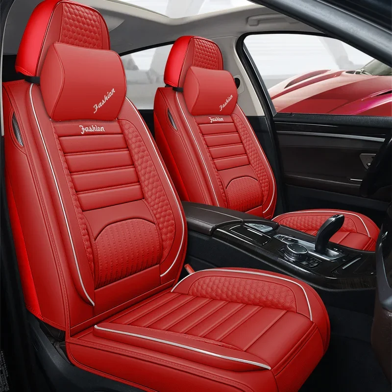 Universal Car Seat Covers 360 Degree Fully Covered Durable Leather Seat Cover for 90% Sedan SUV 5 Seats Car Coffee
Universal Car Seat Covers 360 Degree Fully Covered Durable Leather Seat Cover for 90% Sedan SUV 5 Seats Car Coffee