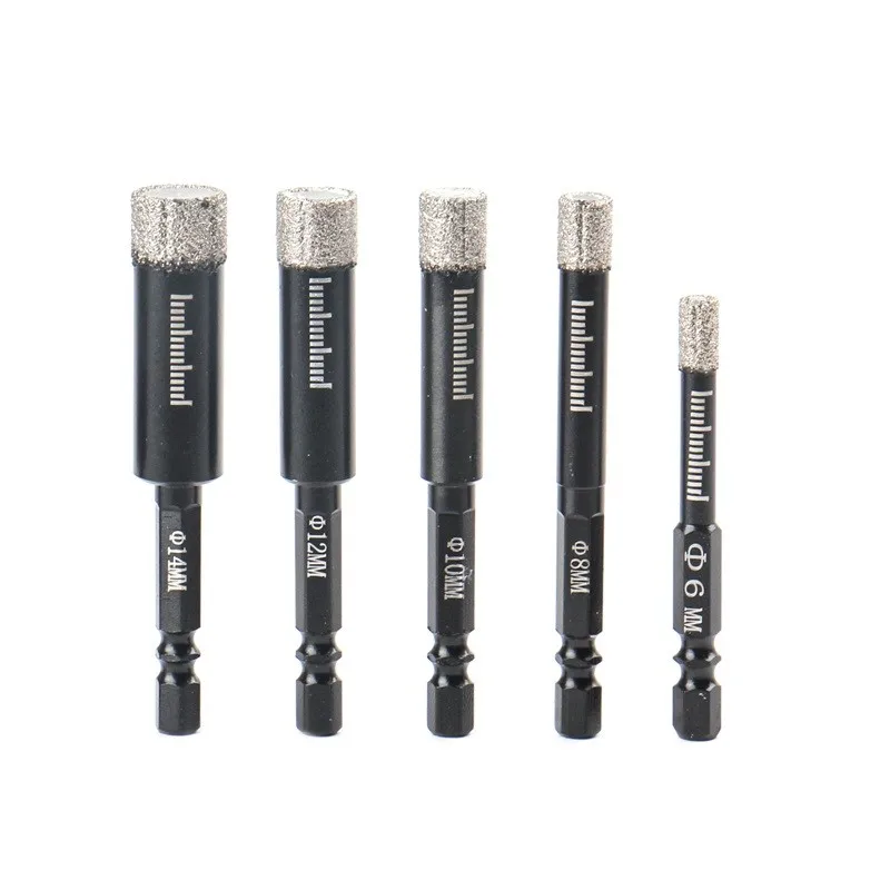 6-14mm Diamond Dry Drill Bits Hex Handle For Porcelain Tiles Marble Ceramic Glass Tile Hole Saw Cutter Accessories
6-14mm Diamond Dry Drill Bits Hex Handle For Porcelain Tiles Marble Ceramic Glass Tile Hole Saw Cutter Accessories