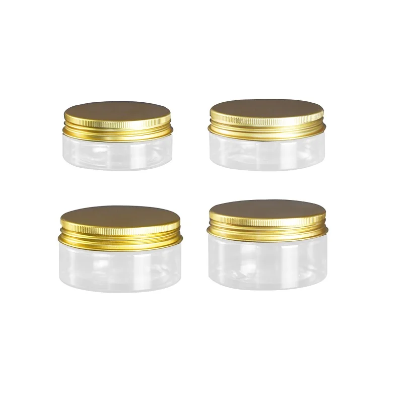 50Pcs Empty Plastic Packaging Cream Jar Cosmetic Container 50g 60g 80g 100g Shiny Gold Lid Portable Refillable Clear Jar Cream
50Pcs Empty Plastic Packaging Cream Jar Cosmetic Container 50g 60g 80g 100g Shiny Gold Lid Portable Refillable Clear Jar Cream