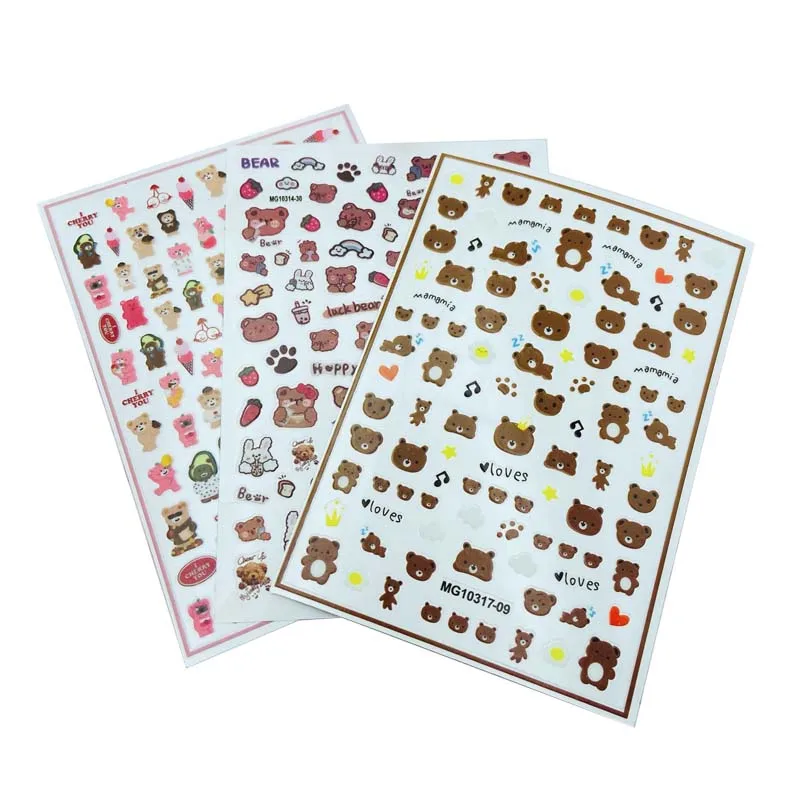 Модные горячие продажи новое поступление наклеек для ногтей для женщин девочек 9*12 см 3D DIY наклейки на ногти картонные медведи Маникюр ручной декор
Модные горячие продажи новое поступление наклеек для ногтей для женщин девочек 9*12 см 3D DIY наклейки на ногти картонные медведи Маникюр ручной декор
