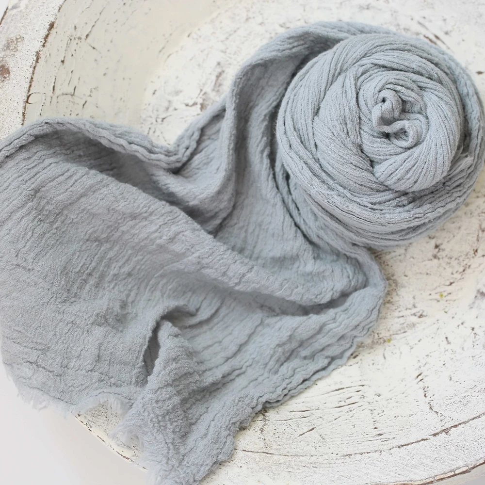 

Hand Dyed Baby Cheesecloth Wrap Newborn Photography Props Stretch Layer Wrap Studio Photo Newborn Blnaket