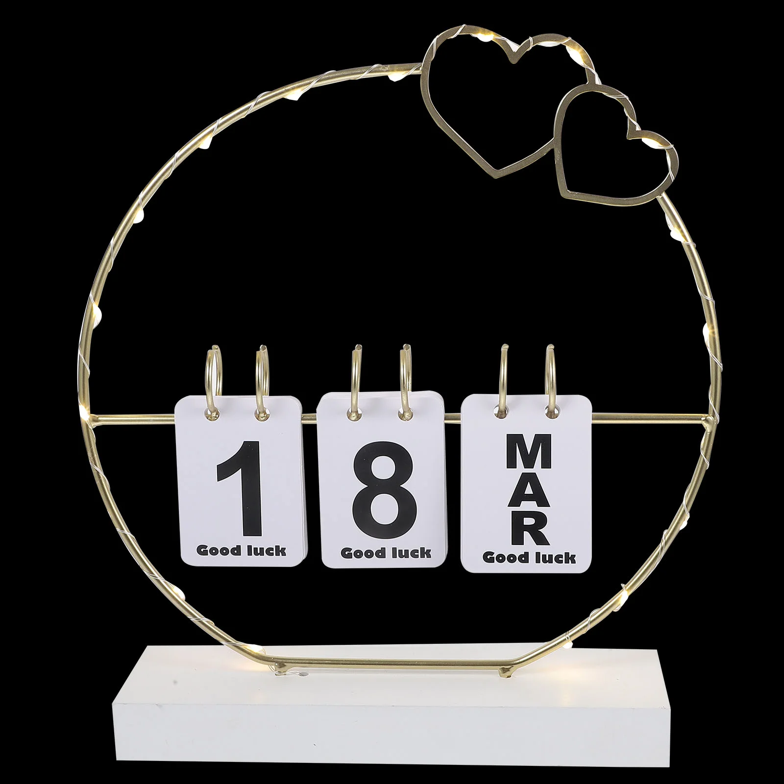 Calendar Book Stand Standing Flip Desk Love Bookshelves Reusable Perpetual Wood Shelf
Calendar Book Stand Standing Flip Desk Love Bookshelves Reusable Perpetual Wood Shelf