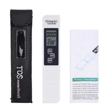 Digital Water Quality Tester TD S EC Temperature Meter Range 0-9990 Multifunctional Water Purity TEMP PPM Tester Measuring Tool
Digital Water Quality Tester TD S EC Temperature Meter Range 0-9990 Multifunctional Water Purity TEMP PPM Tester Measuring Tool