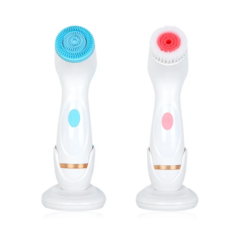 3 In 1 Silicone Electric Facial Cleansing Brush Face Massagers Sonic Rotating Waterproof Galvanic Remove Blackheads Acne Tool
3 In 1 Silicone Electric Facial Cleansing Brush Face Massagers Sonic Rotating Waterproof Galvanic Remove Blackheads Acne Tool