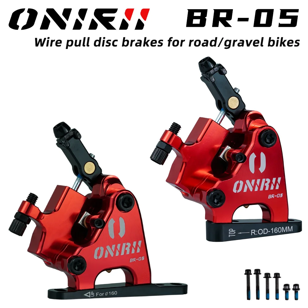 ONIRII Hydraulic Disc Gravel Road Bike Brake Flat Mount CX Rotor Brake Bicycle Caliper CNC Mechanical Wire Pull Metal Pads NEW
ONIRII Hydraulic Disc Gravel Road Bike Brake Flat Mount CX Rotor Brake Bicycle Caliper CNC Mechanical Wire Pull Metal Pads NEW