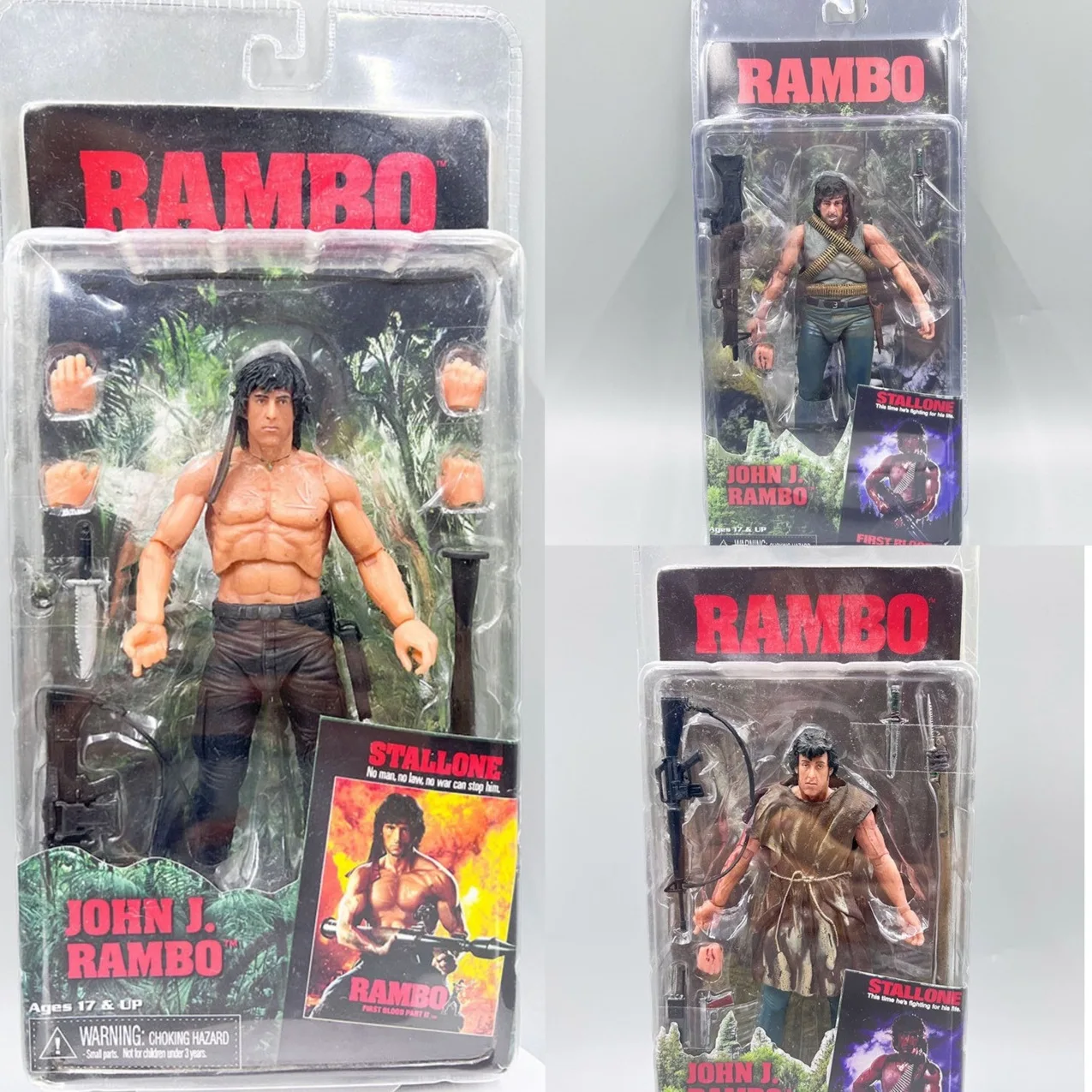 NECA первая экшн-фигурка крови-Rambo версия для выживания коллекционная игрушка подарок на Рождество, Хэллоуин
NECA первая экшн-фигурка крови-Rambo версия для выживания коллекционная игрушка подарок на Рождество, Хэллоуин