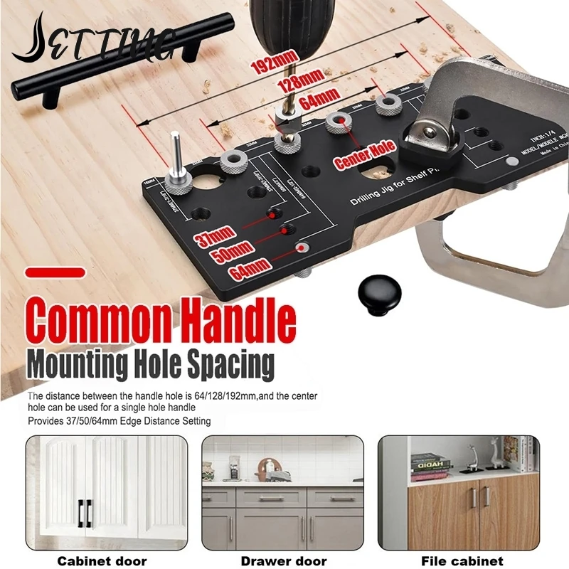 Shelf Pin Jig Shelf Pin Drilling Guide Precise Cabinet Mounting Template Jig 32mm Woodworking Straight Hole Drilling Jig
Shelf Pin Jig Shelf Pin Drilling Guide Precise Cabinet Mounting Template Jig 32mm Woodworking Straight Hole Drilling Jig