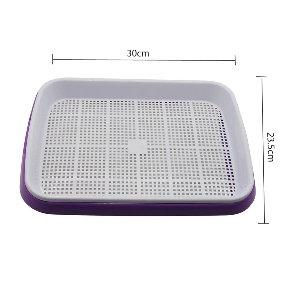 Microgreens Tray Hydroponic Sprouting Tray For Sprouts 2nd Layer White Mesh Plastic Durable Sprouting Tray Plant Supplies
Microgreens Tray Hydroponic Sprouting Tray For Sprouts 2nd Layer White Mesh Plastic Durable Sprouting Tray Plant Supplies