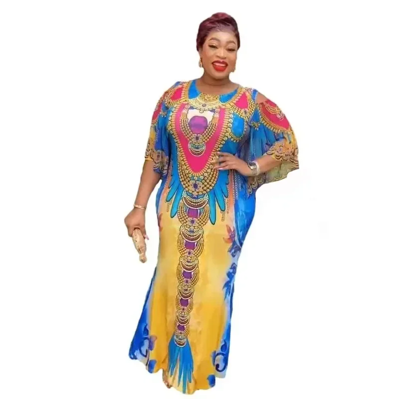 2024 Elegant African Dresses for Women New Spring Africa Clothing Plus Size Evening Party Long Dress Dashiki Ankara Outfits Gown
2024 Elegant African Dresses for Women New Spring Africa Clothing Plus Size Evening Party Long Dress Dashiki Ankara Outfits Gown