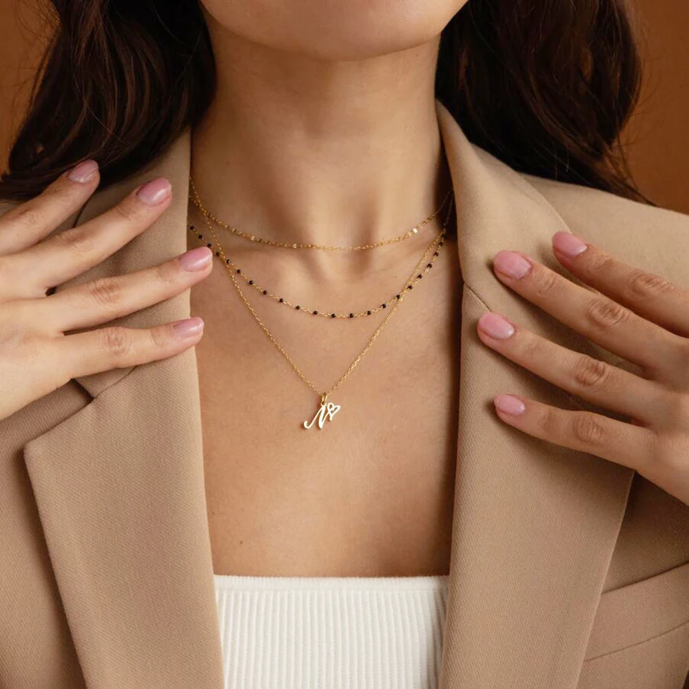 

Minimalist Heart Necklace, Woman Fashion Heart Pendant, Stainless Steel Heart Necklace, Friend Girlfriend Heart Necklace Gift