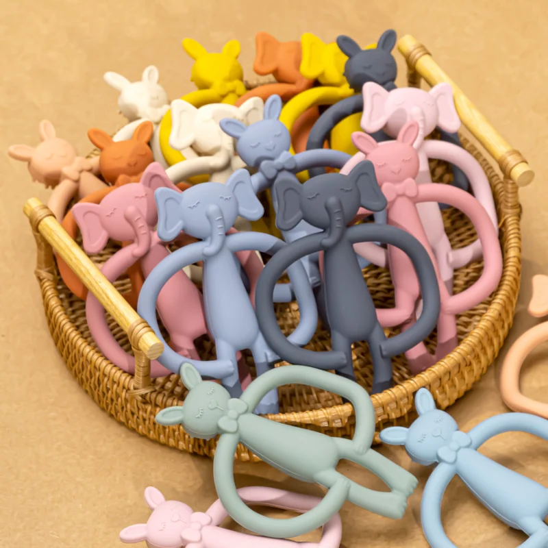 New Kids Teething Silicone Nursing Teether Gifts Newborn Dental Care Durable Teether Toys Teething Infant Chewing Toy Baby Stuff
New Kids Teething Silicone Nursing Teether Gifts Newborn Dental Care Durable Teether Toys Teething Infant Chewing Toy Baby Stuff