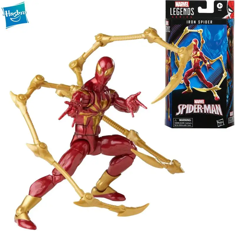 Original Hasbro Spider-Man Marvel Legends Iron Spider-Man 6-Inch Action Figure Model Toys Collection for Children Kids Gift
Original Hasbro Spider-Man Marvel Legends Iron Spider-Man 6-Inch Action Figure Model Toys Collection for Children Kids Gift