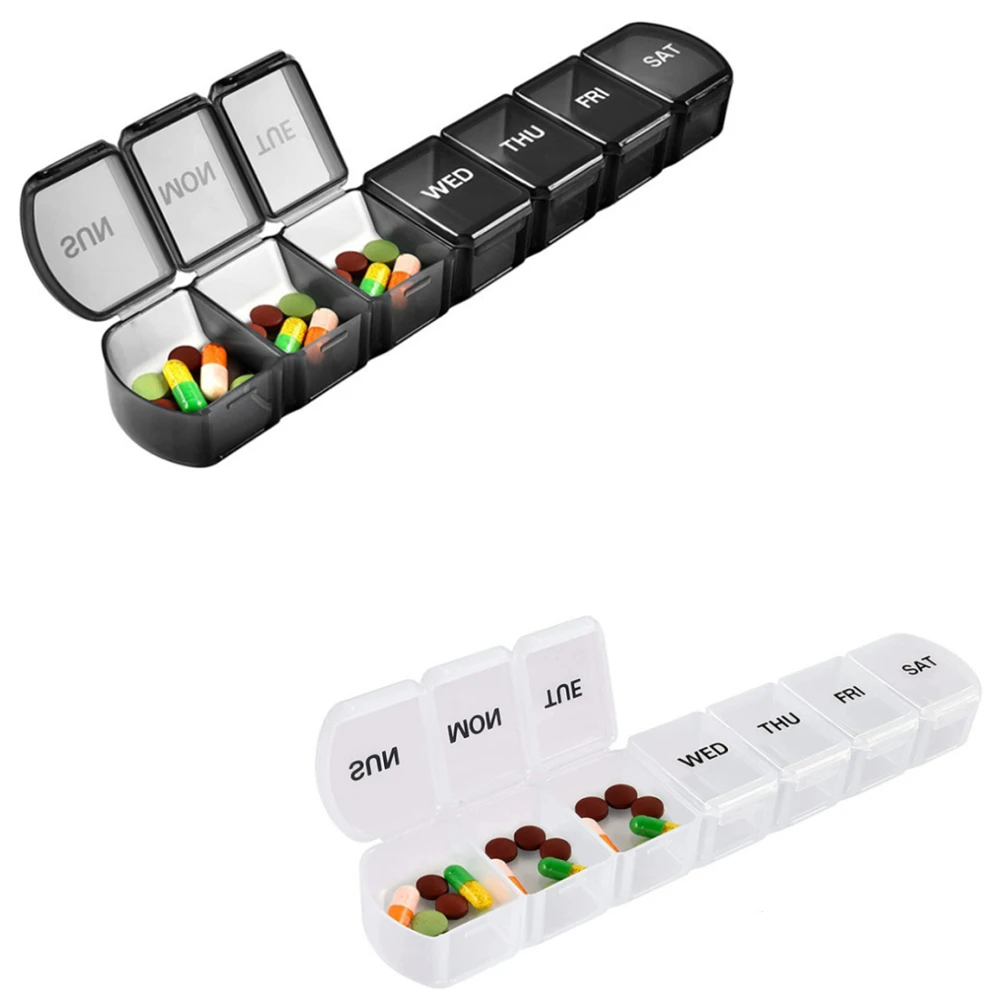 Portable High Capacity Medicine Box 7 Days A Week Medicine Dispenser Box Storage Box Home Pill Box Storage Organizer
Portable High Capacity Medicine Box 7 Days A Week Medicine Dispenser Box Storage Box Home Pill Box Storage Organizer