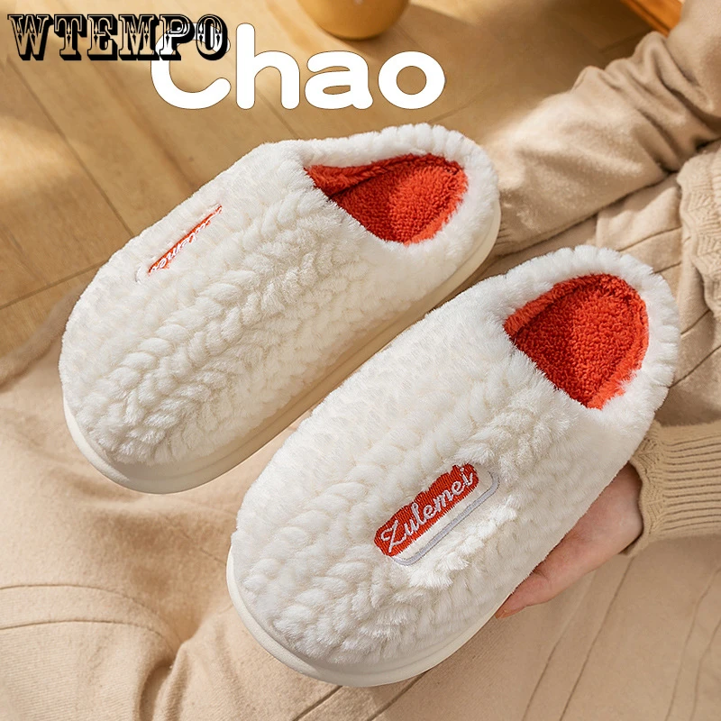 Мужские и женские зимние меховые домашние тапочки WTEMPO, Нескользящие мягкие плюшевые теплые меховые тапочки для дома, оптовая продажа, Прямая поставка
Мужские и женские зимние меховые домашние тапочки WTEMPO, Нескользящие мягкие плюшевые теплые меховые тапочки для дома, оптовая продажа, Прямая поставка