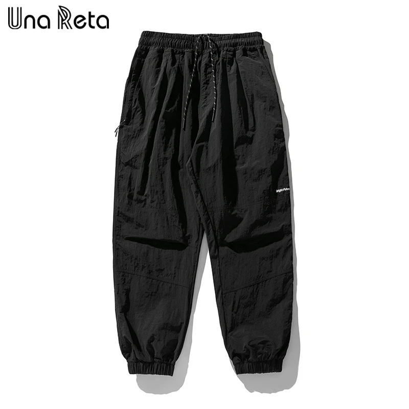 Una Reta Casual Man Pants Hip Hop Solid Pants Harajuku Sweatpants Fashion Water Proof Loose Trousers
Una Reta Casual Man Pants Hip Hop Solid Pants Harajuku Sweatpants Fashion Water Proof Loose Trousers