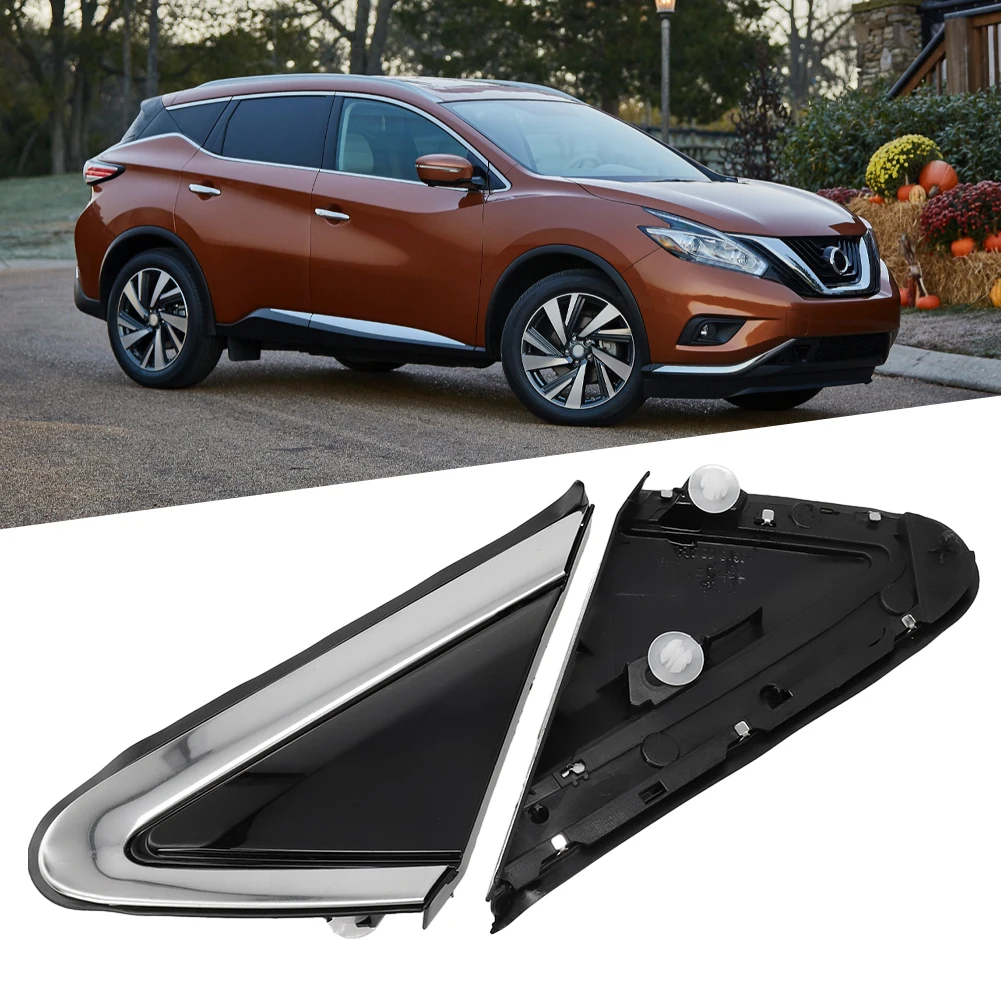 Corner Trim Mirror Molding Plastic Replacement 2pcs Black Chrome Easy Installation For Nissan Murano 2015-2021
Corner Trim Mirror Molding Plastic Replacement 2pcs Black Chrome Easy Installation For Nissan Murano 2015-2021