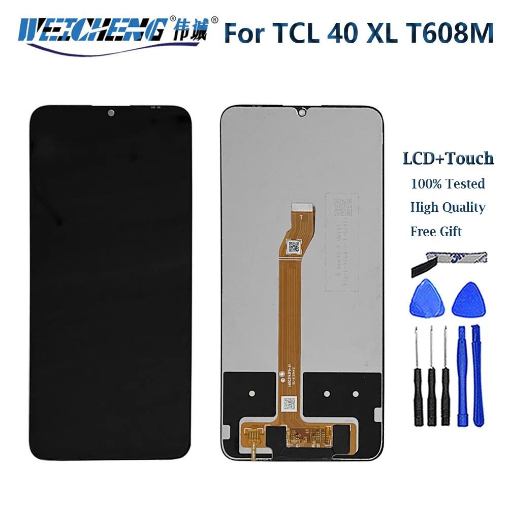 ЖК-дисплей для TCL 40 XL T608M, ЖК-дисплей с сенсорным экраном, дигитайзер в сборе для TCL 40XL T608M, запчасти для ремонта
ЖК-дисплей для TCL 40 XL T608M, ЖК-дисплей с сенсорным экраном, дигитайзер в сборе для TCL 40XL T608M, запчасти для ремонта