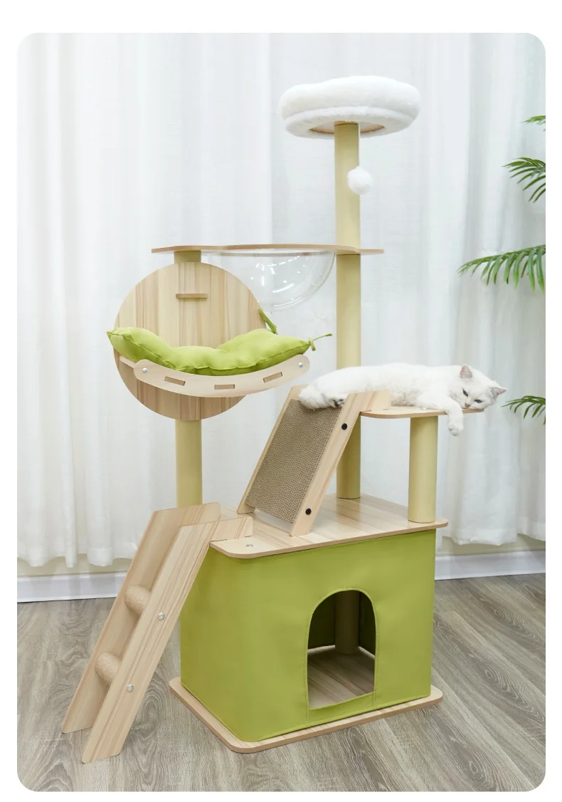 Кошачье гнездо, кошачье дерево, кошка захват колонна, прыгающая платформа, кошка вилла космическая капсула является универсальной на все сезоны
Кошачье гнездо, кошачье дерево, кошка захват колонна, прыгающая платформа, кошка вилла космическая капсула является универсальной на все сезоны
